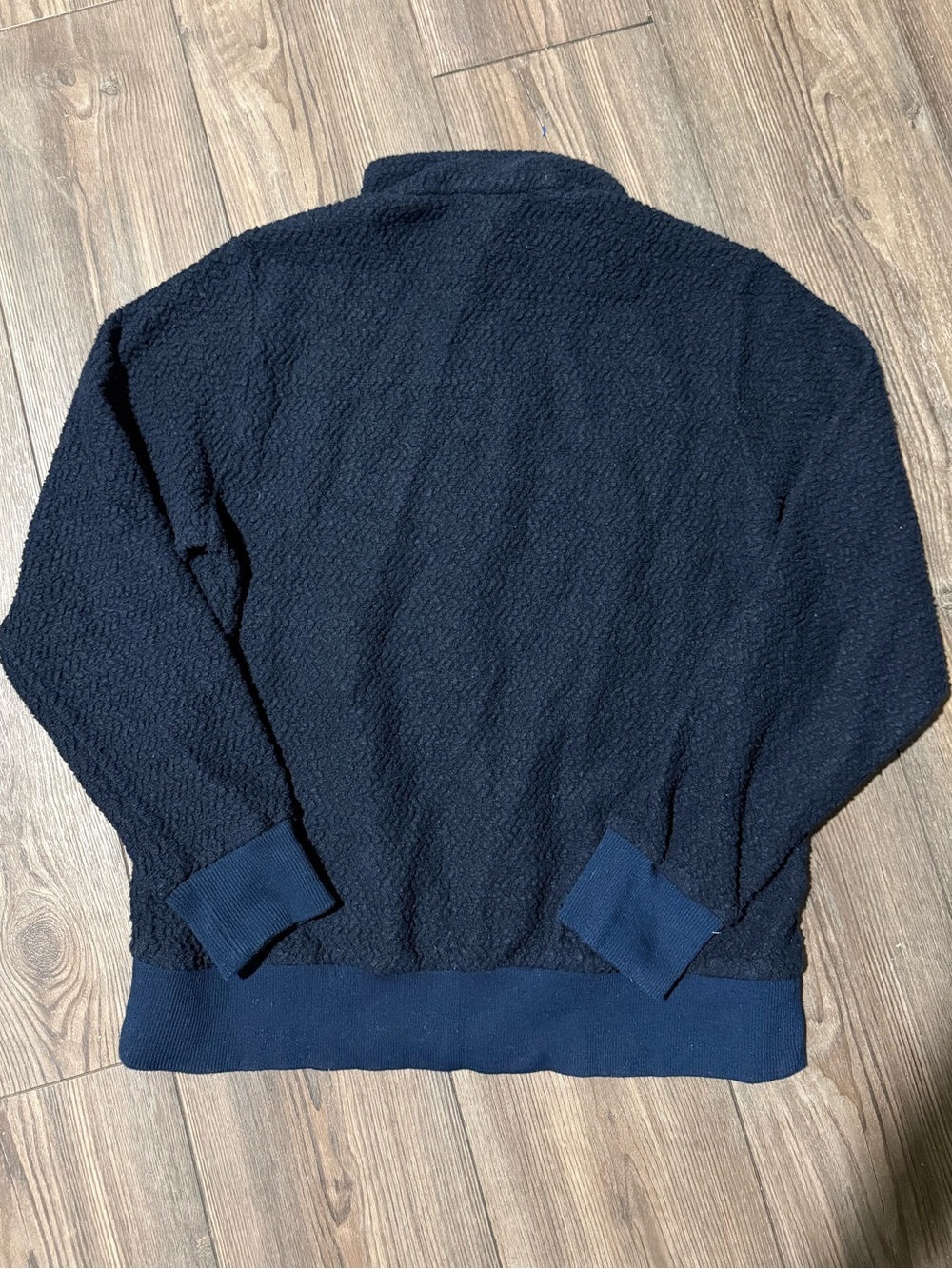 Patagonia Los Gatos 1/4 Zip Fleece Pullover Navy Women’s Medium - Picture 3 of 6